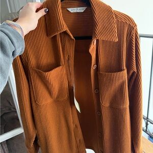 Alpine Design Rust Corduroy Shirt